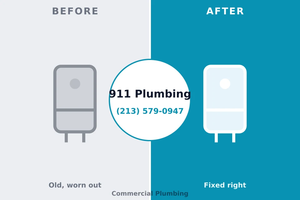 Before and after: plumbing repair Loch Sheldrake, NY